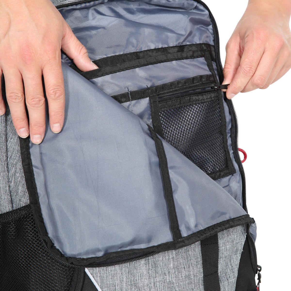 Trespass 35L 3 Zip Sections Padded Back and Shoulder Straps Backpack - Rocka
