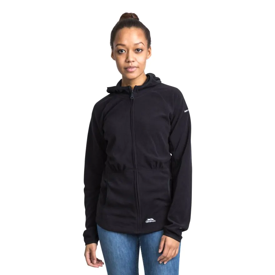 Trespass Women's Meadows 1/2 Zip Fleece Jacket - Microfleece Pullover, Anti-Pilling, Brushed Back, Contrast Trims - View #3