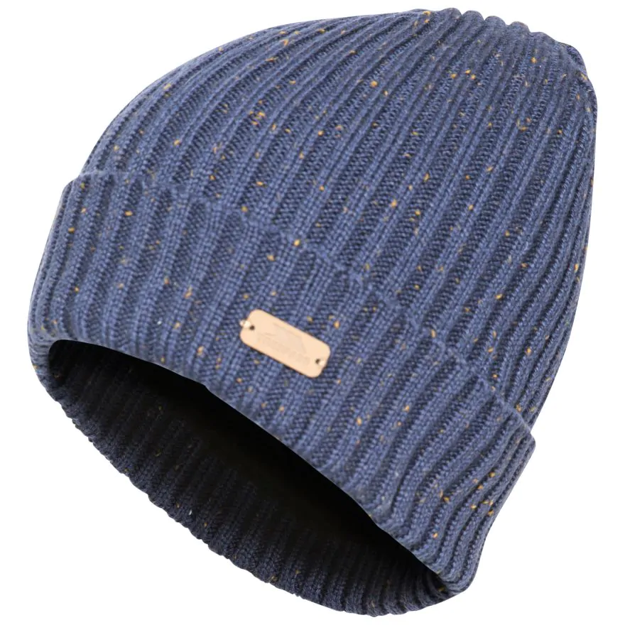 Trespass Stagger Men's Knitted Beanie Hat - Warm, Ribbed & Great For Outdoor Adventures - View #8