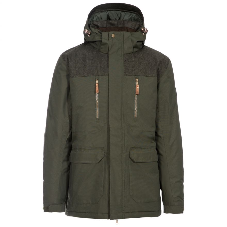 Trespass Men's DLX Breathable Waterproof Jacket Rockwell Trespass
