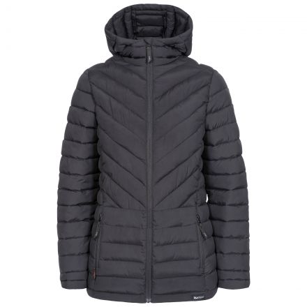 trespass audrey coat black