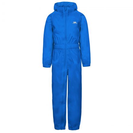 Trespass Dripdrop Waterproof Rain Suit with Hood Kids Unisex