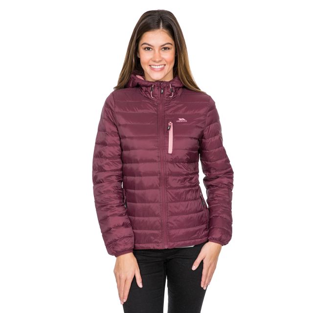 trespass long down coat