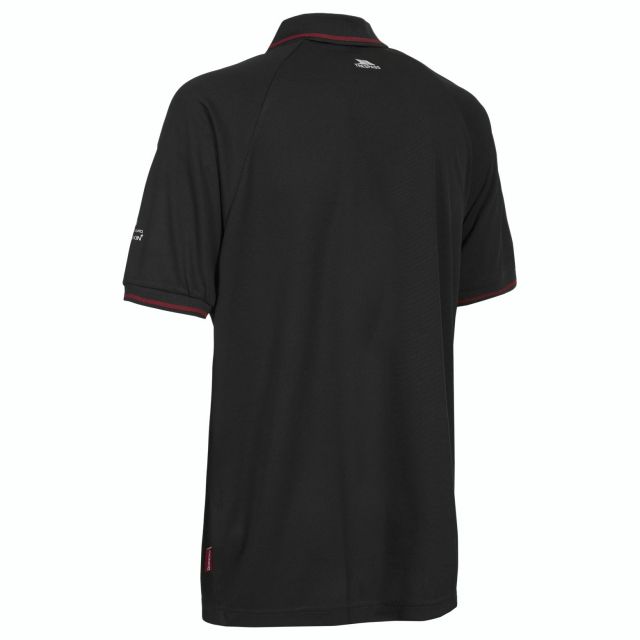Trespass Herren Bonington T-Shirt – Poloshirt Mit UV-Schutz 40+ & Mückenabwehr, Schnelltrocknend