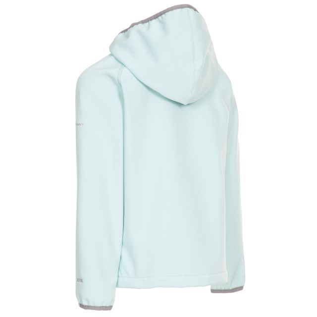 Trespass Unisex Kids Kian Softshell Jacket With Grown On Hood