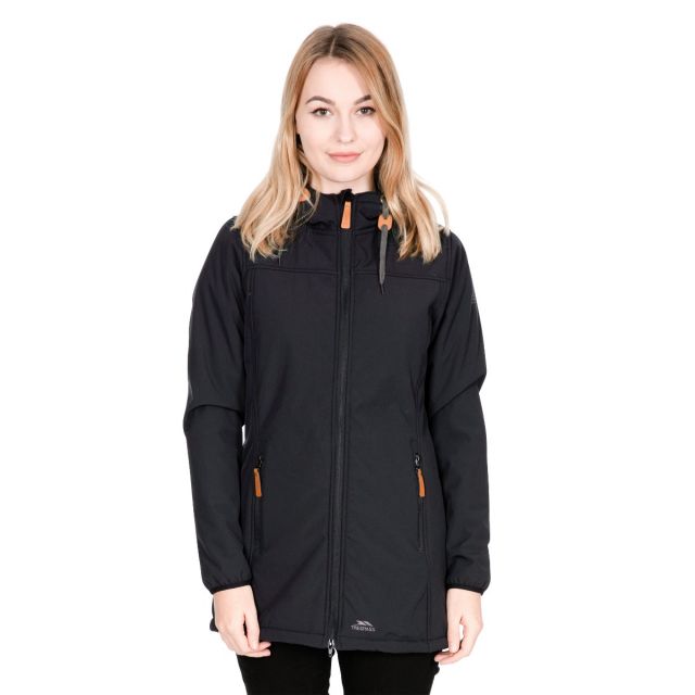 DLX Maria Womens Longer Length Water Resistant Softshell Jacket