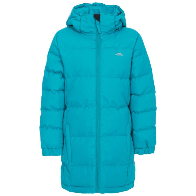 girls turquoise coat