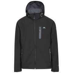 Trespass Mens Softshell Jacket Accelerator II in Black