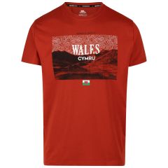 Trespass Male Casual Printed T-Shirt Ashta, Front view on mannequin