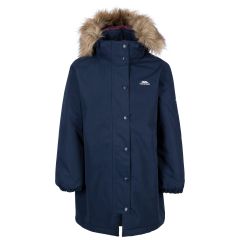 Women's Waterproof Jacket TP50 Astound in NAVY, Front view on mannequin