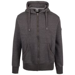 Mens Full Zip Hoodie Bran, Front view on mannequin