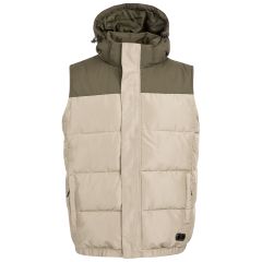 Trespass Male Casual Gilet Bruno, Front view on mannequin