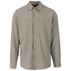 Mens Casual Shirt Cargan in Bamboo, Front view on mannequin