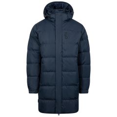 Trespass Mens Casual Jacket Clipster in Navy, Front view on mannequin