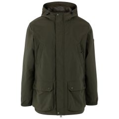Mens Casual Jacket Cutsdean in DARK VINE, Front view on mannequin