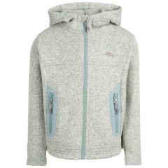 Trespass Kids Unisex Fleece AT200 Donny in Teal mist, Front view on mannequin