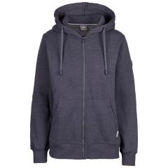 Trespass Womens Full Zip Hoodie Erie , Front view on mannequin