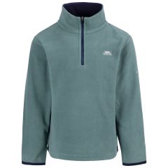 Men's Microfleece AT100 Etto in Spruce green, Front view on mannequin