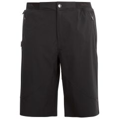 Trespass Men's Walking Shorts TP75 Hainford in BLACK, Front view on mannequin