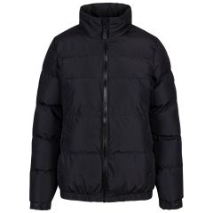Trespass Women's Casual Padded Jacket Harding in BLACK, Front view on mannequin