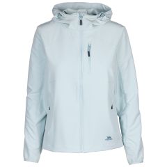 Womens Hooded Jacket Tp50 Kalady in SEAFOAM, Front view on mannequin
