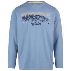 Trespass Male Casual Printed T-Shirt Kulam, Front view on mannequin