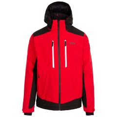 Men s Ski Jacket Matthews in RED, Front view on mannequin