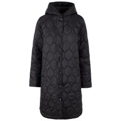 Womens Casual Jacket Phase in BLACK, Front view on mannequin