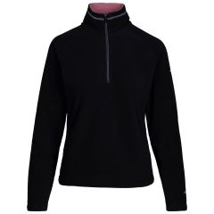 Womens Fleece At100 Skylar in BLACK LIGHT MULBERRY, Front view on mannequin