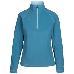 Womens Fleece At100 Skylar in STORM BLUE, Front view on mannequin