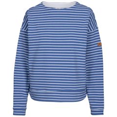 Womens Casual Top Soothing in INDIGO TONE, Front view on mannequin