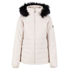 Women's Casual Jacket Translate in Grey, Front view on mannequin