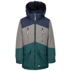 Trespass Kids Waterproof Jacket Westere in Pine Platinum