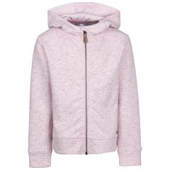 Girls Hoodie Winnie in PALE PINK, Front view on mannequin