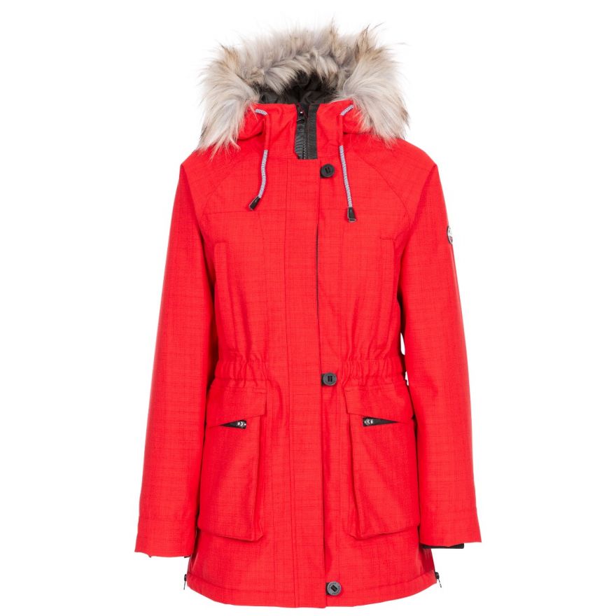 Trespass Womens Waterproof Parka Jacket 