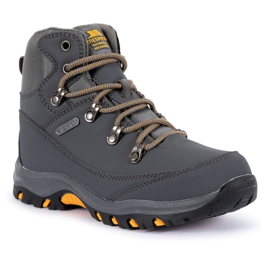 Trespass Kids Waterproof Walking Boots Corin Trespass