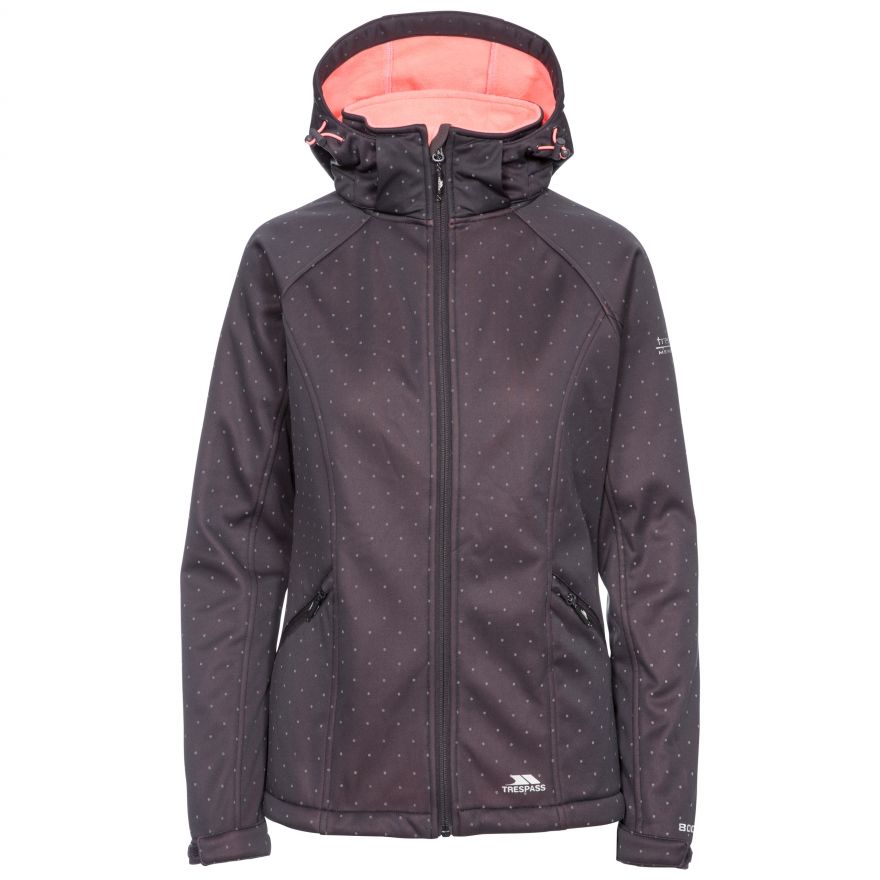 trespass soft shell jacket ladies