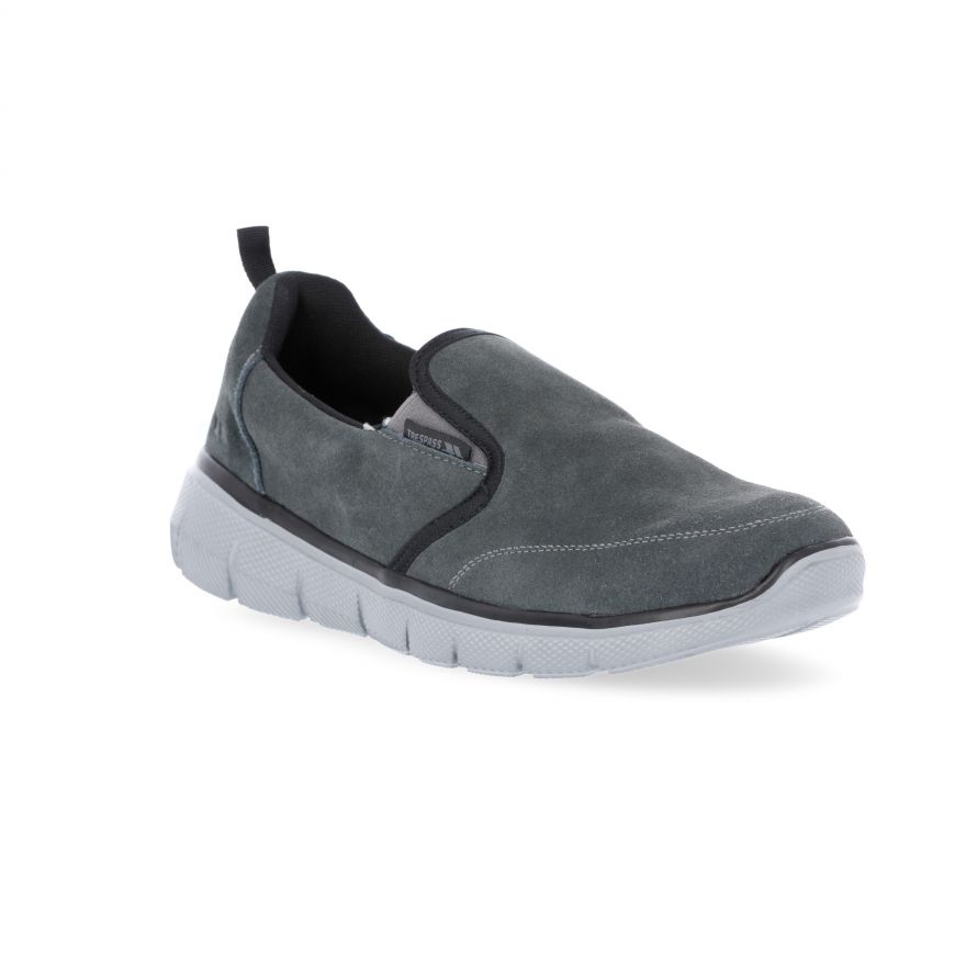 all black slip on trainers