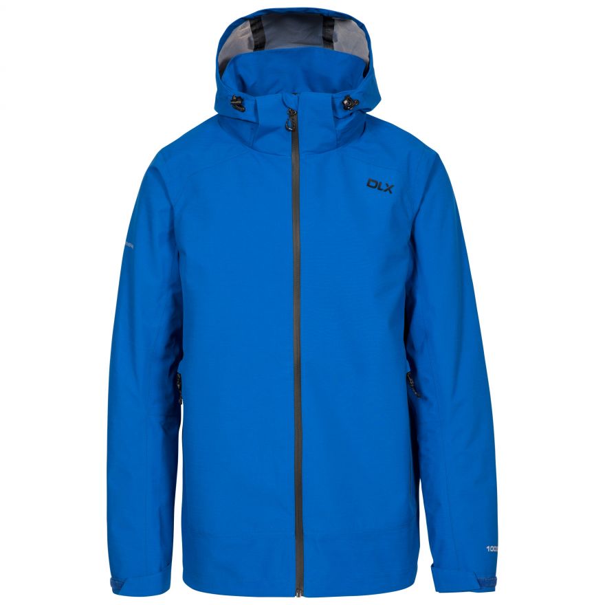 blue rain jacket mens