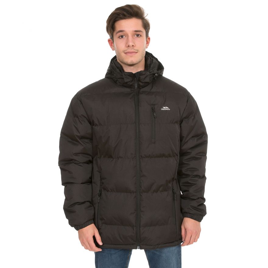 Trespass quilted best sale jacket mens