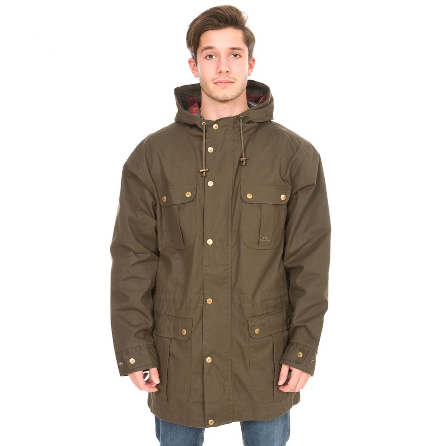 trespass wax jacket