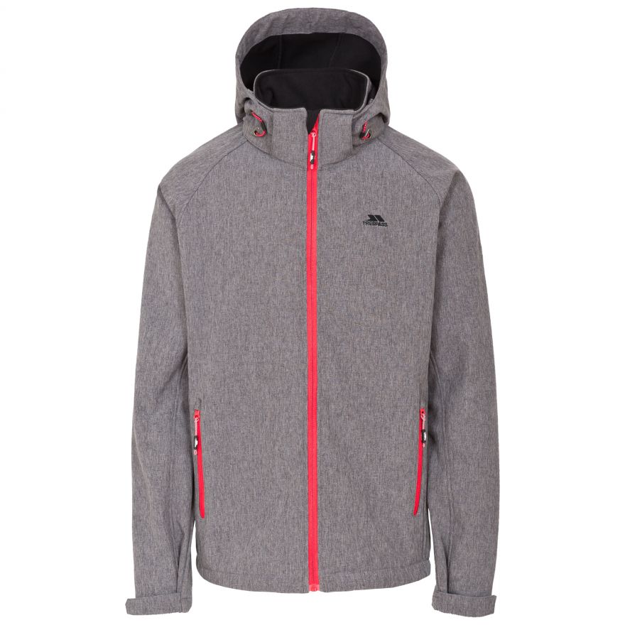 Trespass Men's Hooded Softshell Jacket Rafi Trespass