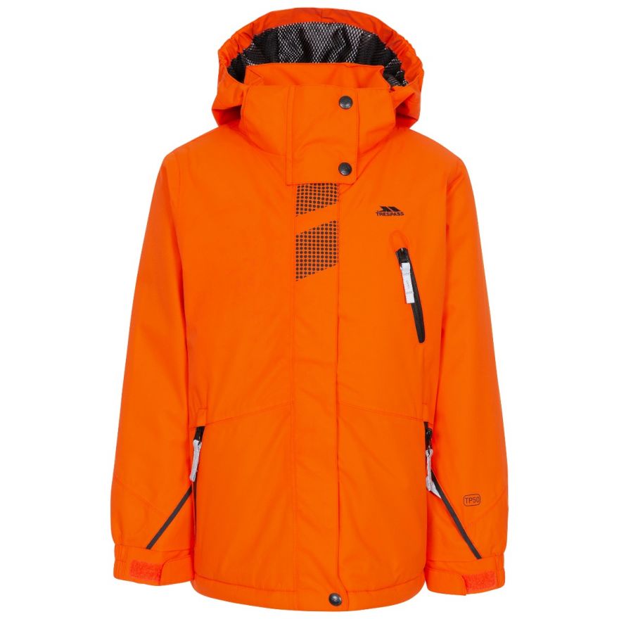 Trespass Waterproof Ski Jacket Padded Detachable Hood Rare Trespass