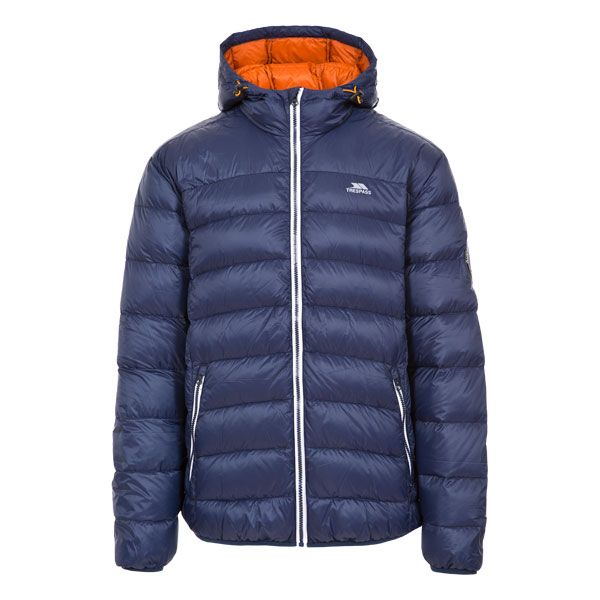 Trespass Men s Down Packaway Jacket Whitman Black L