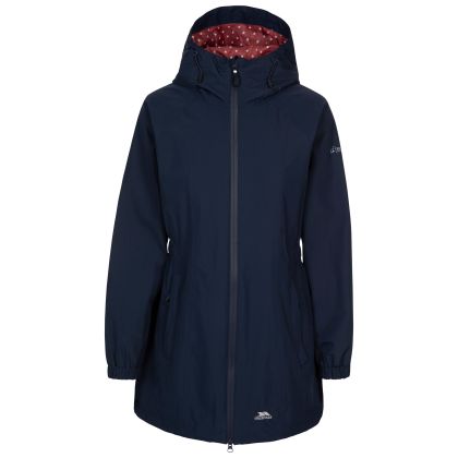 Trespass Womens Waterproof Jacket Daytrip in Navy