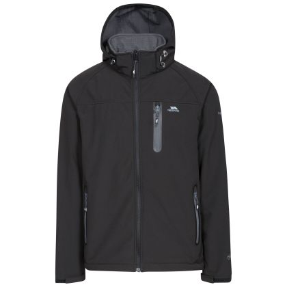 Trespass Mens Softshell Jacket Accelerator II in Black