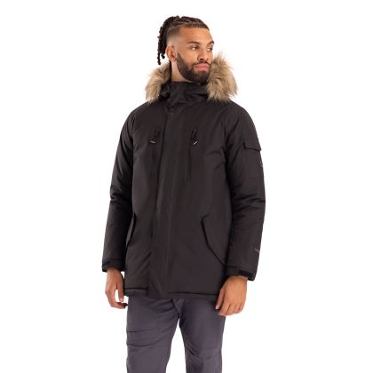 Mens Waterproof Jacket Alexsander in Black