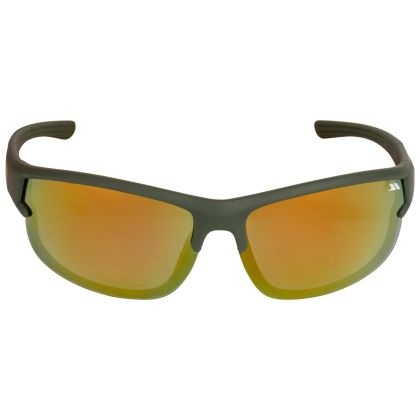 Unisex Sunglasses Arni In Green, Angled view