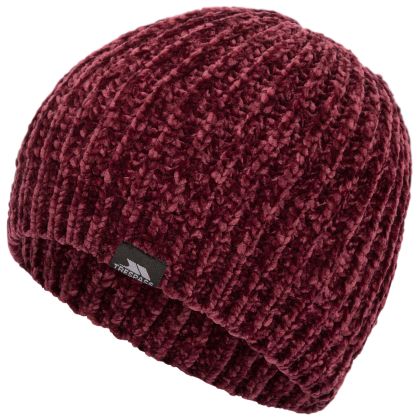 Trespass Women's Beret Hat Artois in FIG, Front view