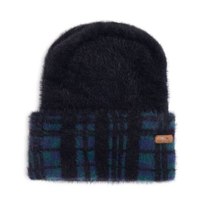 Trespass Mens Reversible Hat Atlas in Black , Hat at angled view